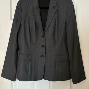 Elie Tahari Charcoal Blazer